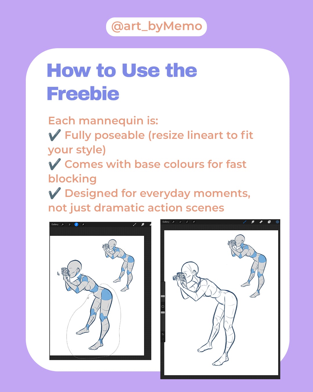 Everyday Poses Pack (gesture drawing)
