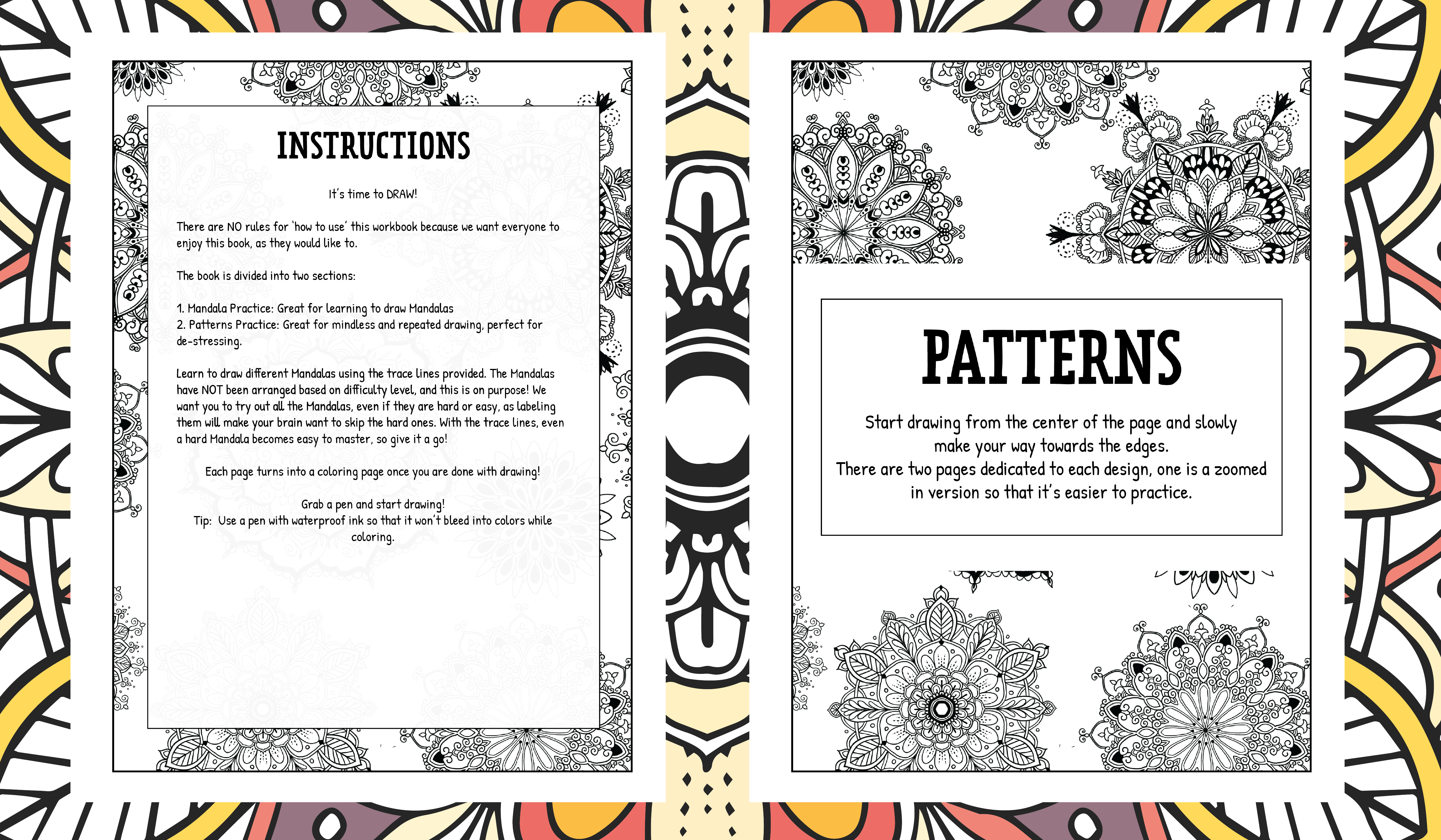 Mandala Practice Workbook