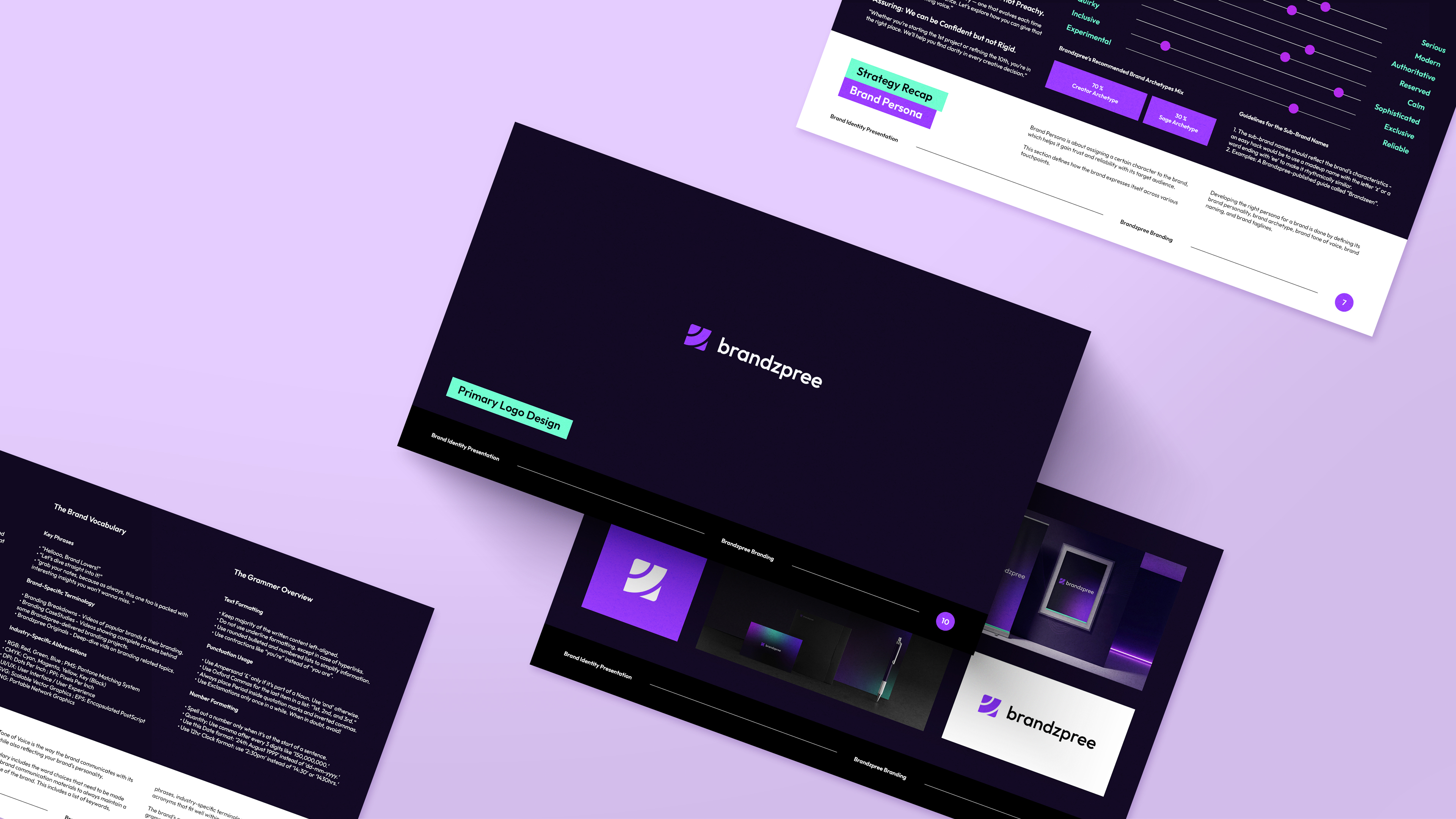 Brand Identity Design Presentation Template
