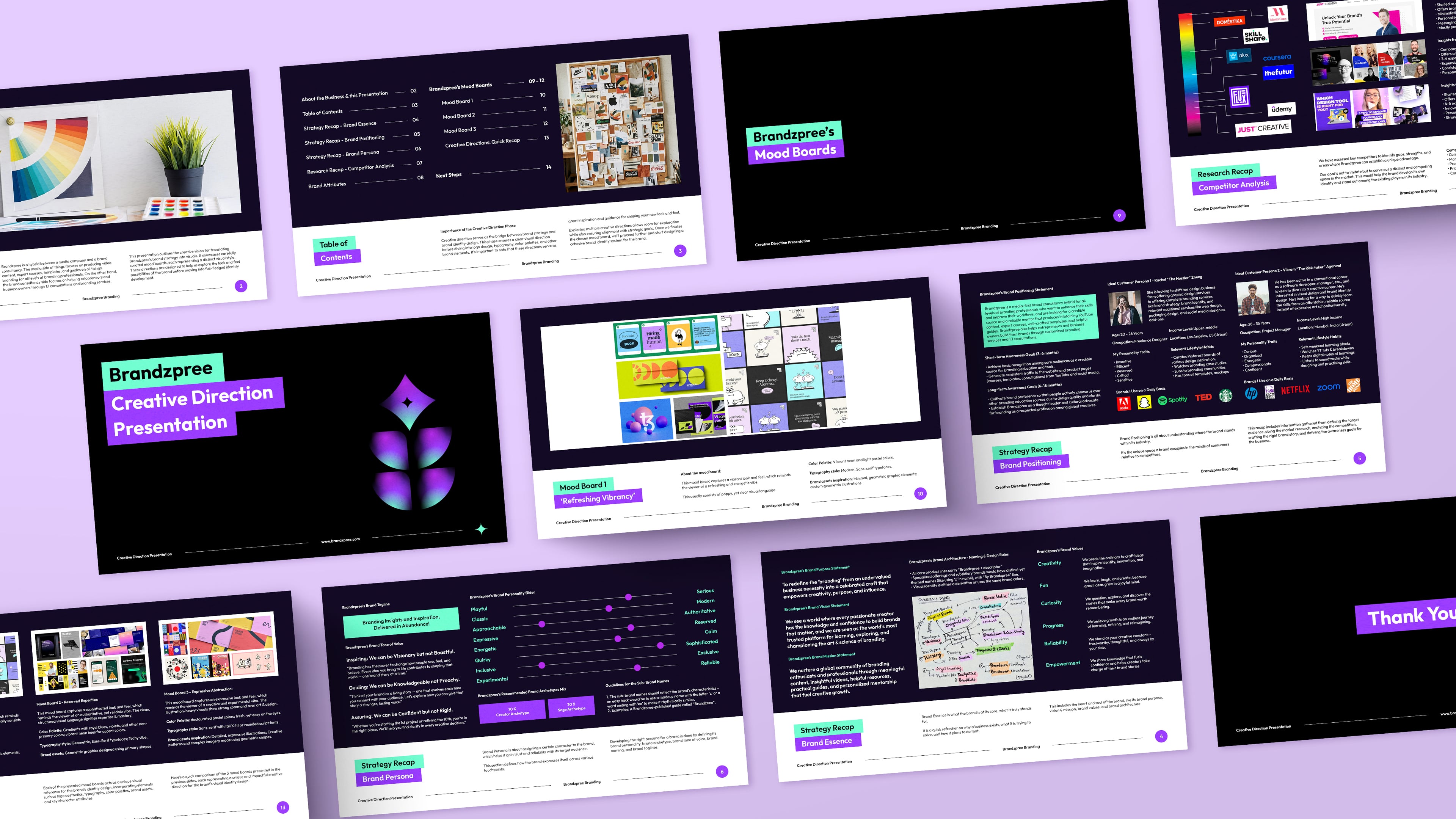 Creative Direction Presentation Template