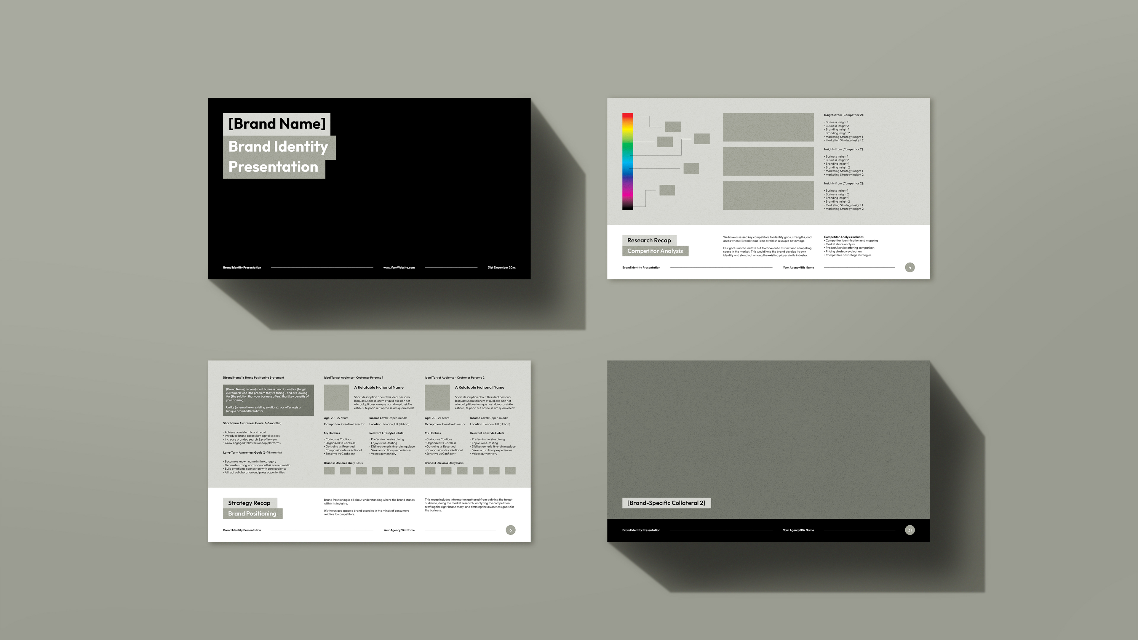 Brand Identity Design Presentation Template