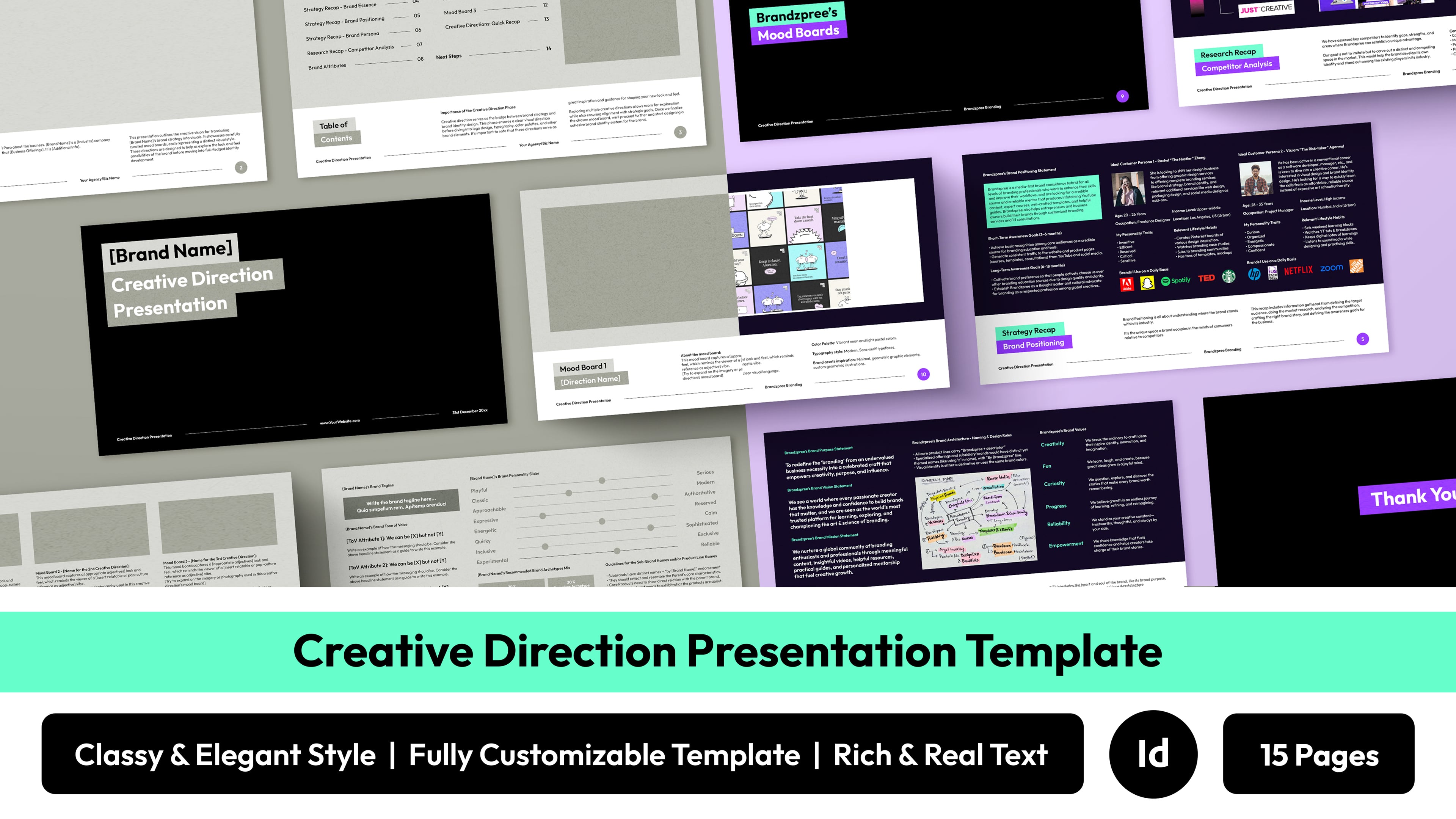 Creative Direction Presentation Template