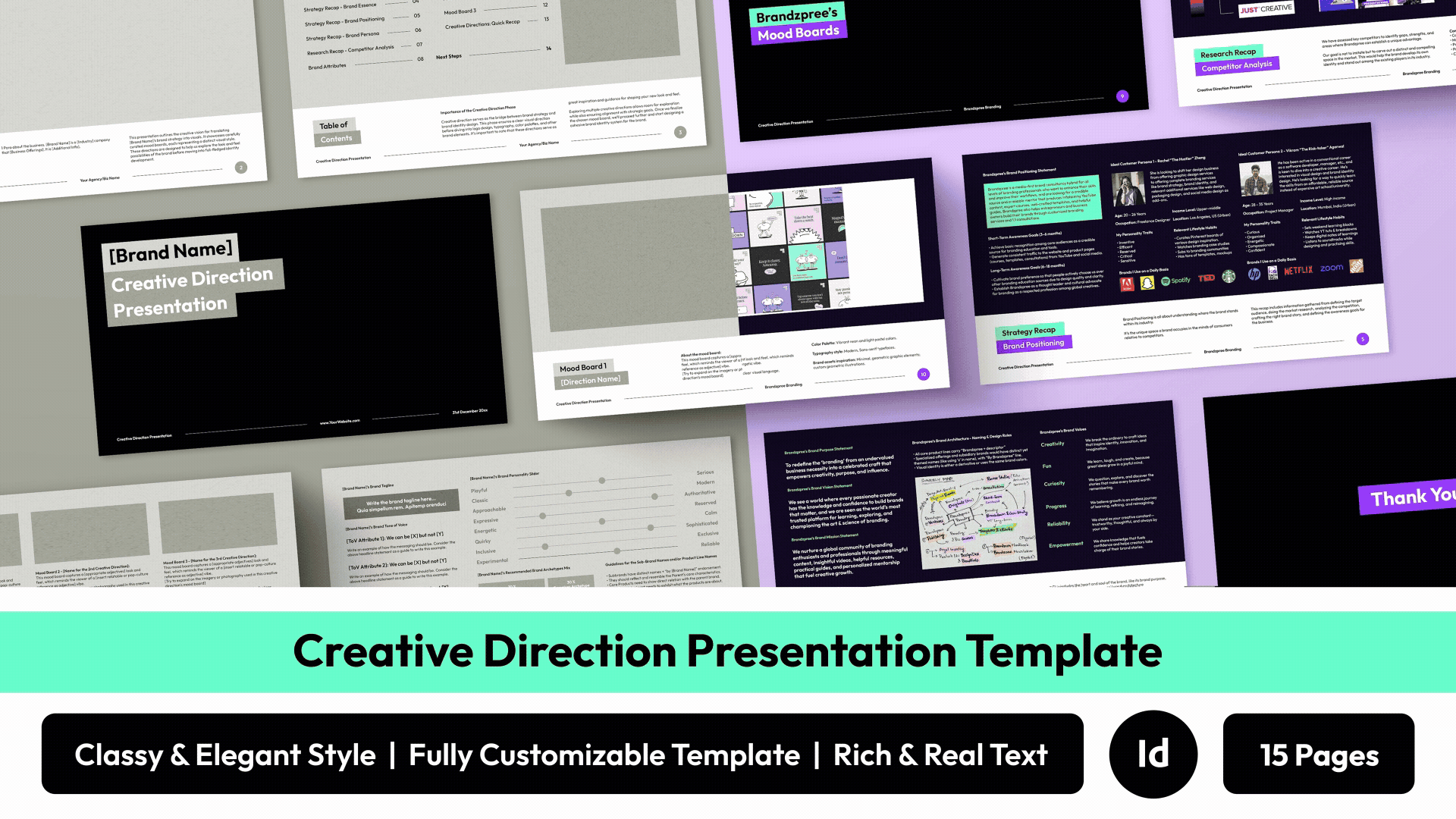 Creative Direction Presentation Template