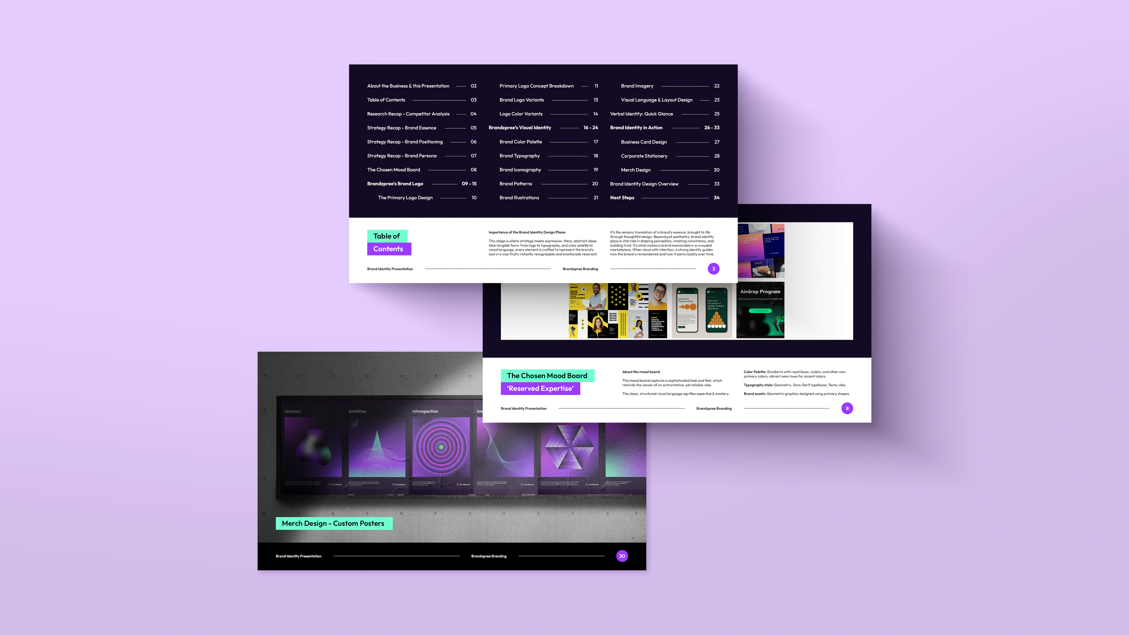 Brand Identity Design Presentation Template