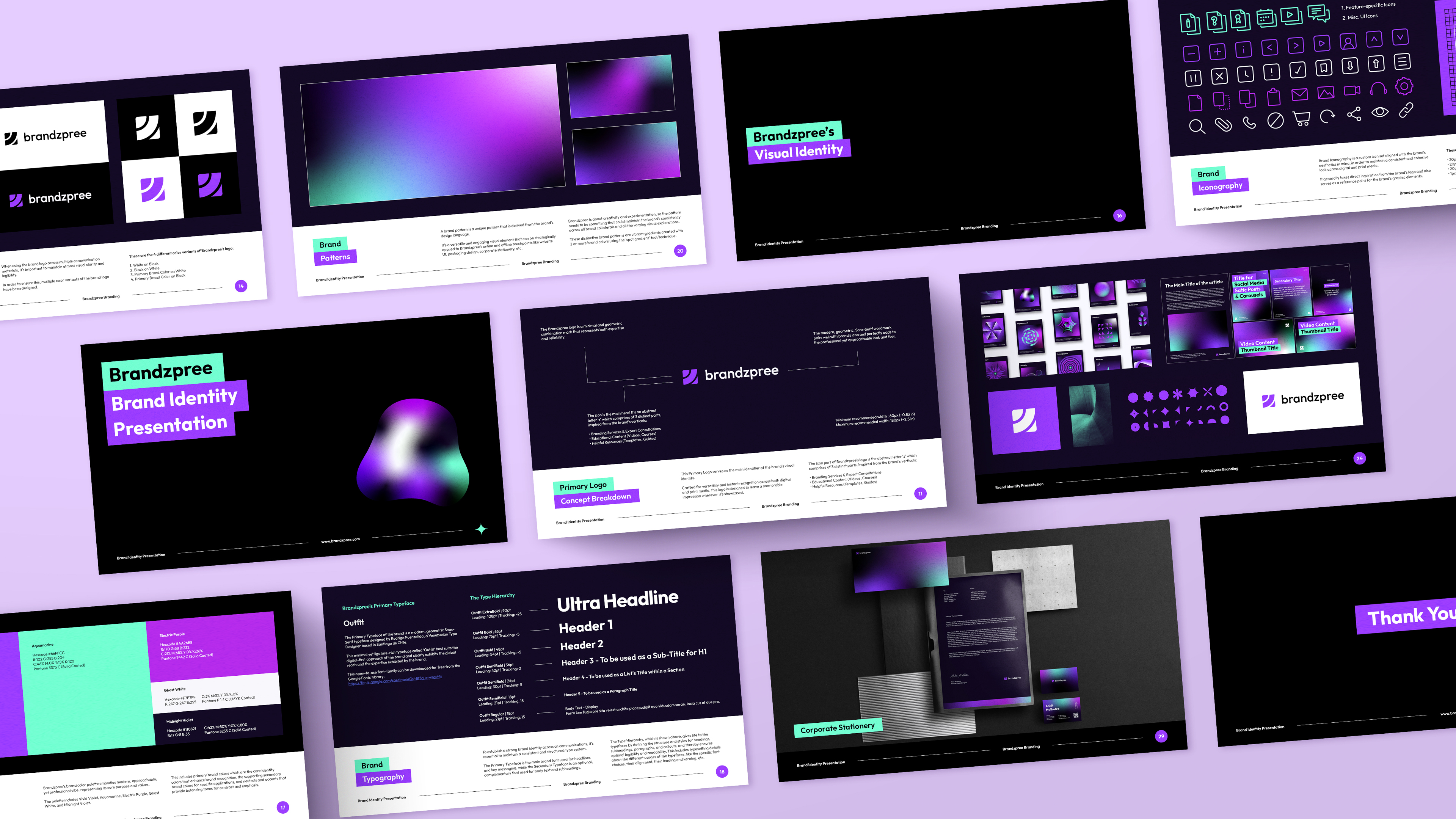 Brand Identity Design Presentation Template