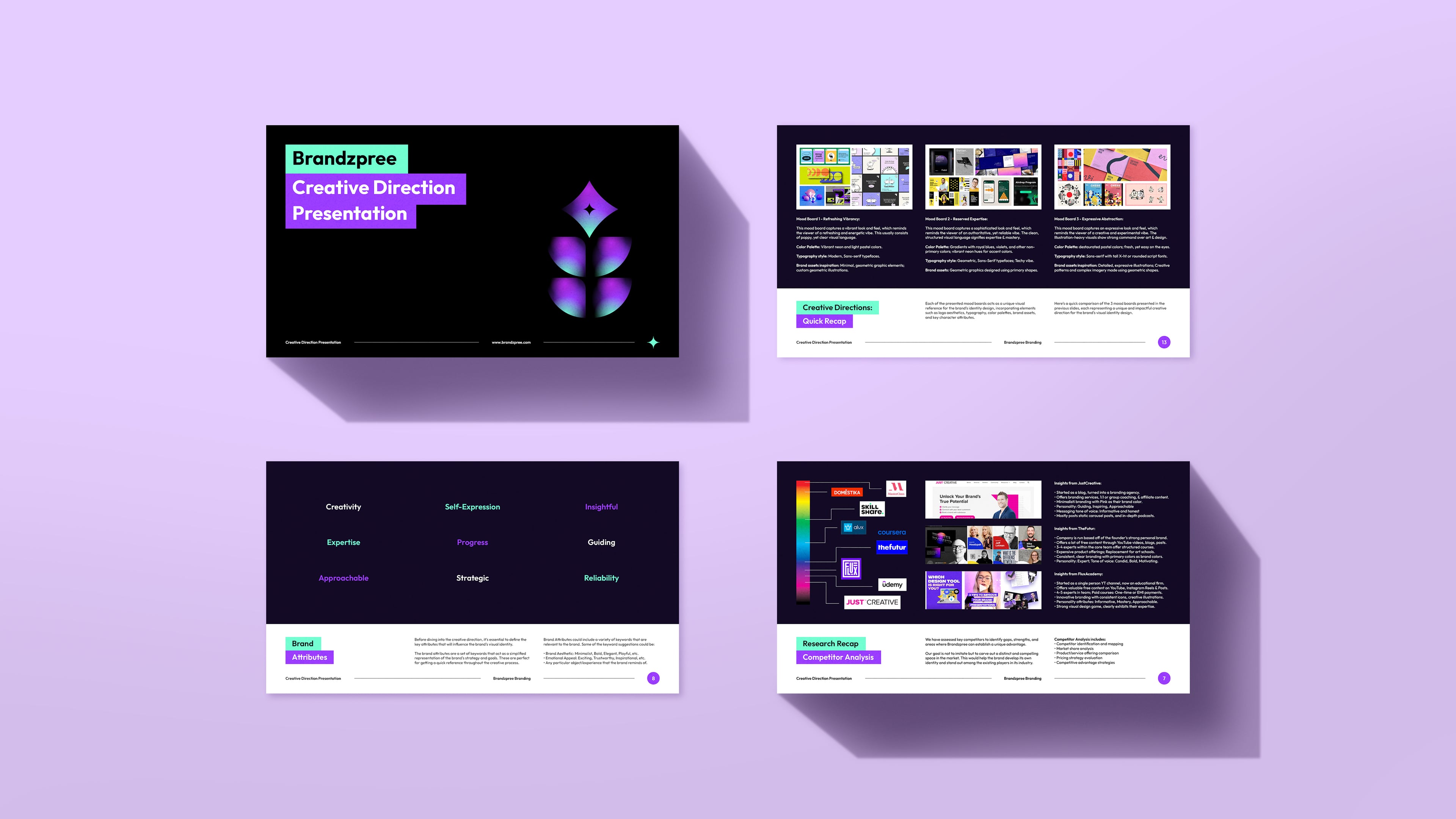 Creative Direction Presentation Template