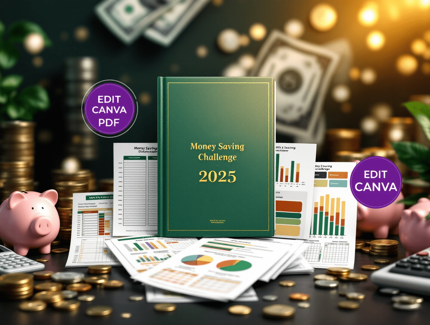 2025 Complete Self-Care & Life Planner Bundle