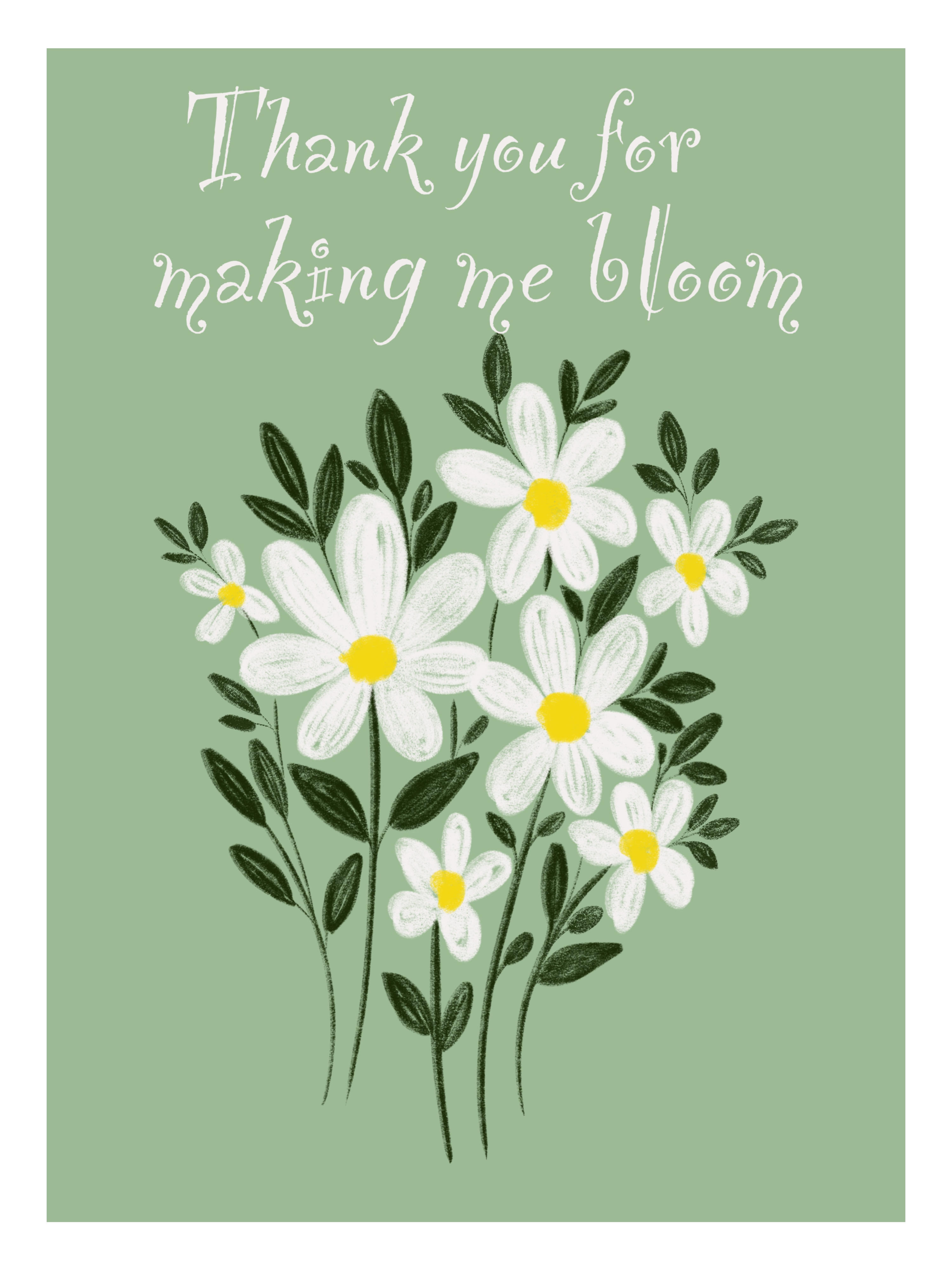 Thank you card ( 3000*4000) px