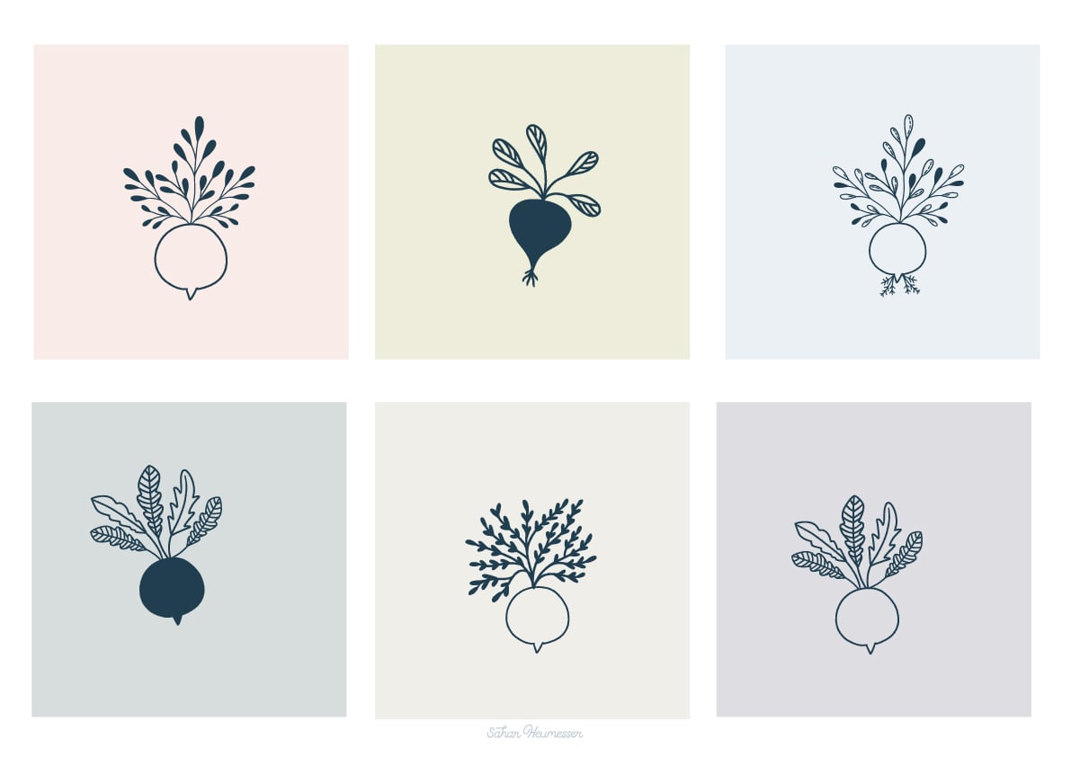 120 Hand Drawn Botanical Clip Art, Rustic Floral