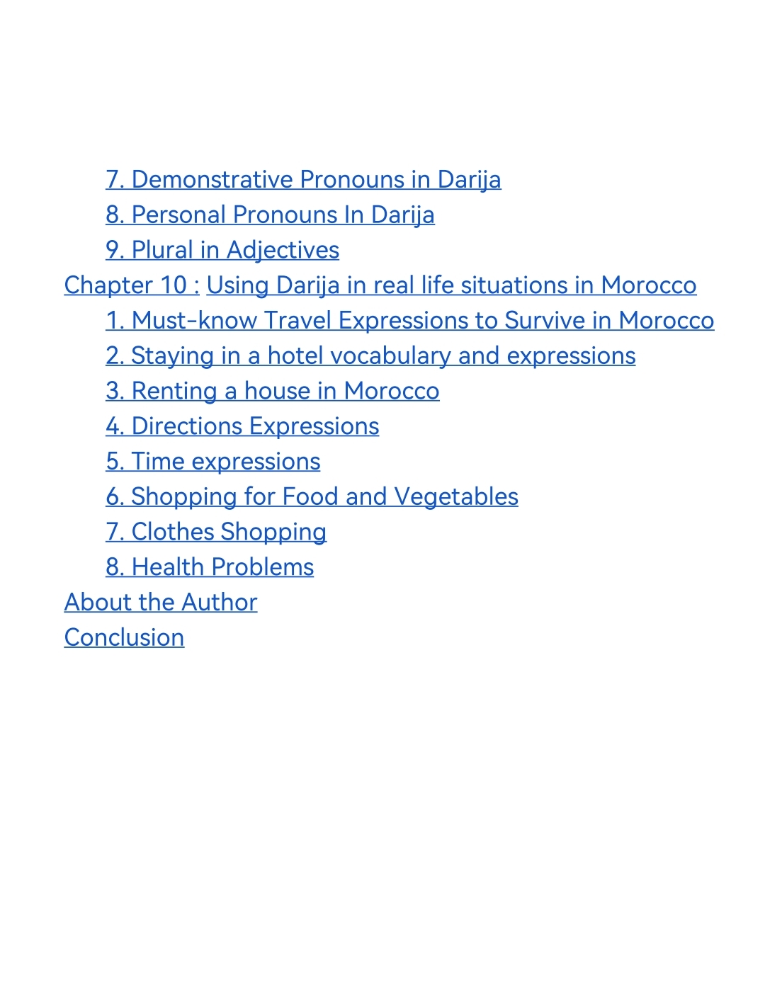 Learn Moroccan Arabic Darija 🇲🇦