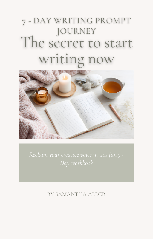 7 - Day Writing Prompt Journey Workbook