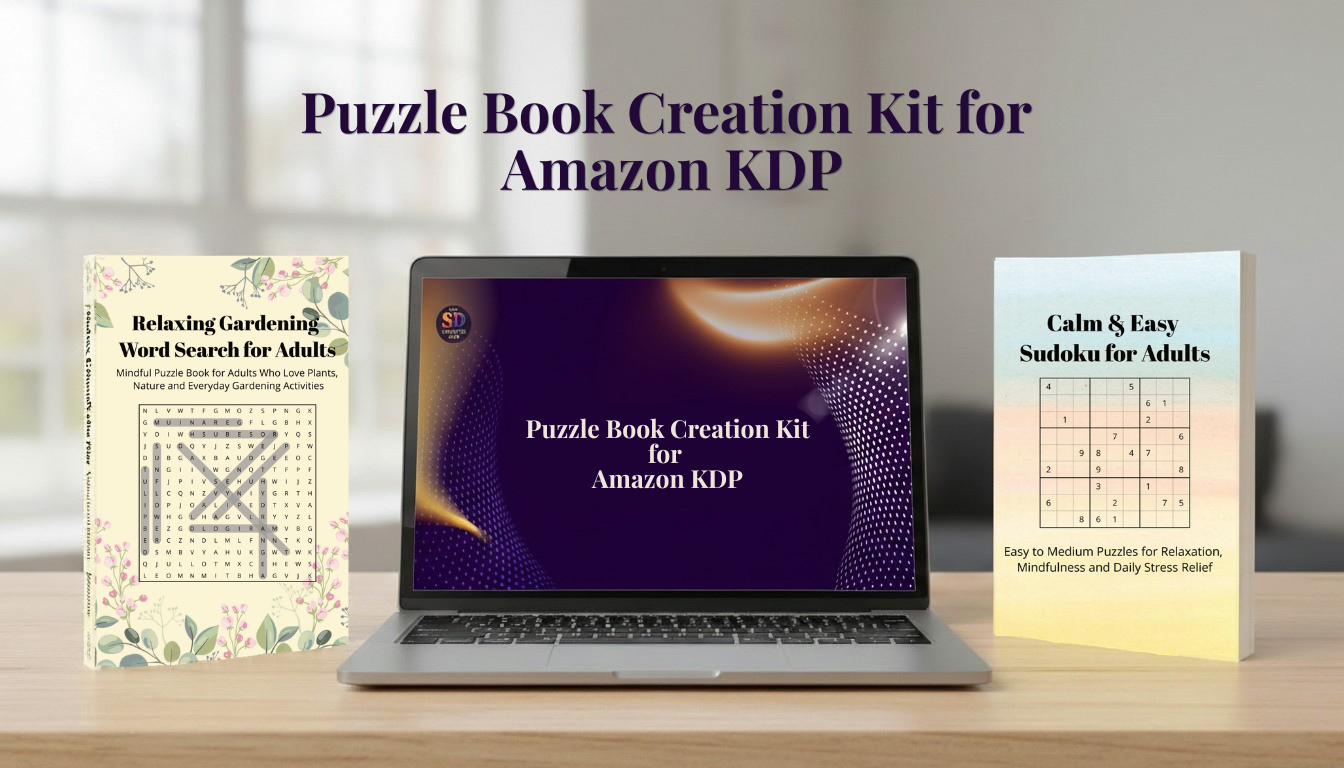 Puzzle Book Creation Kit for Amazon KDP