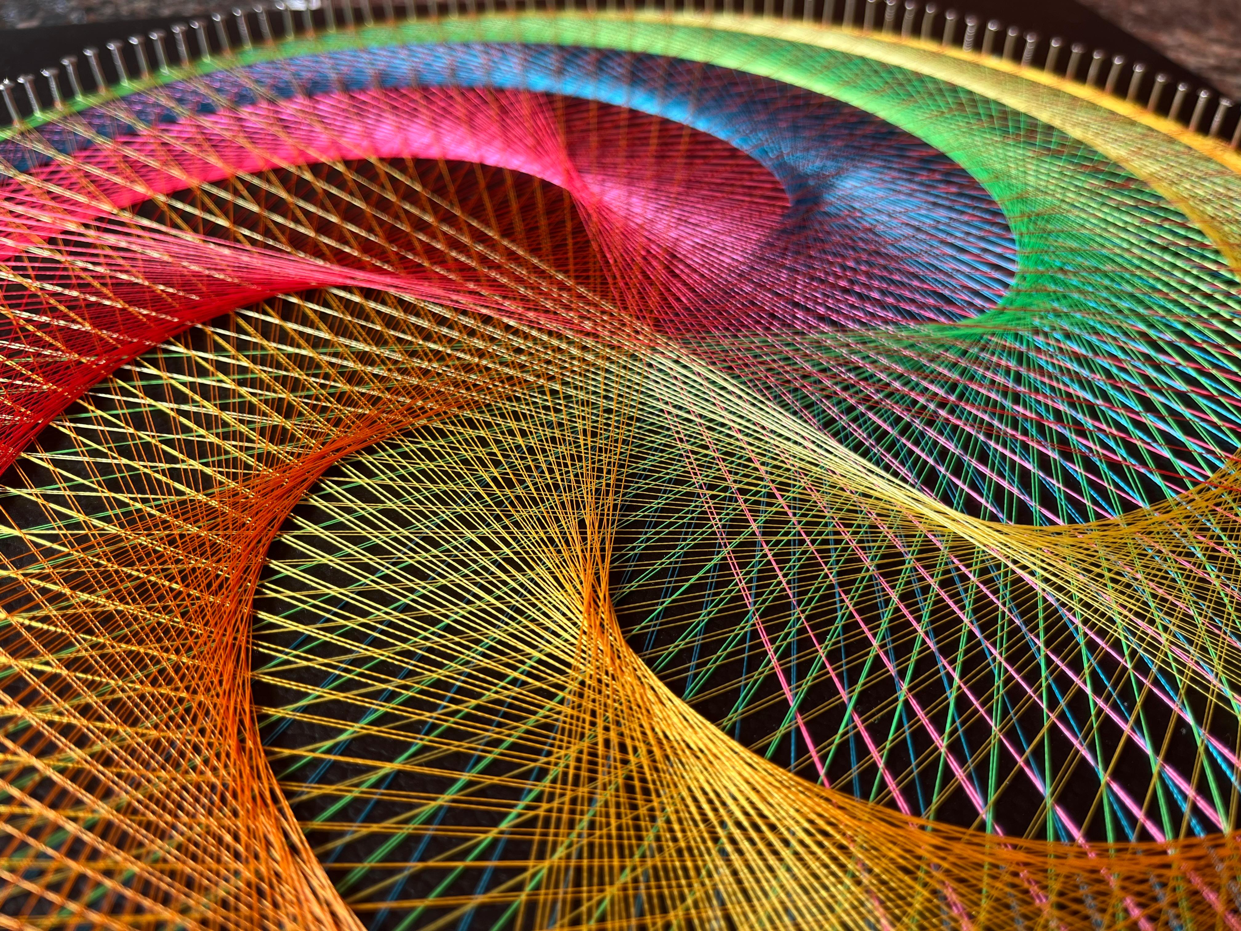 DIY String Art Mandala