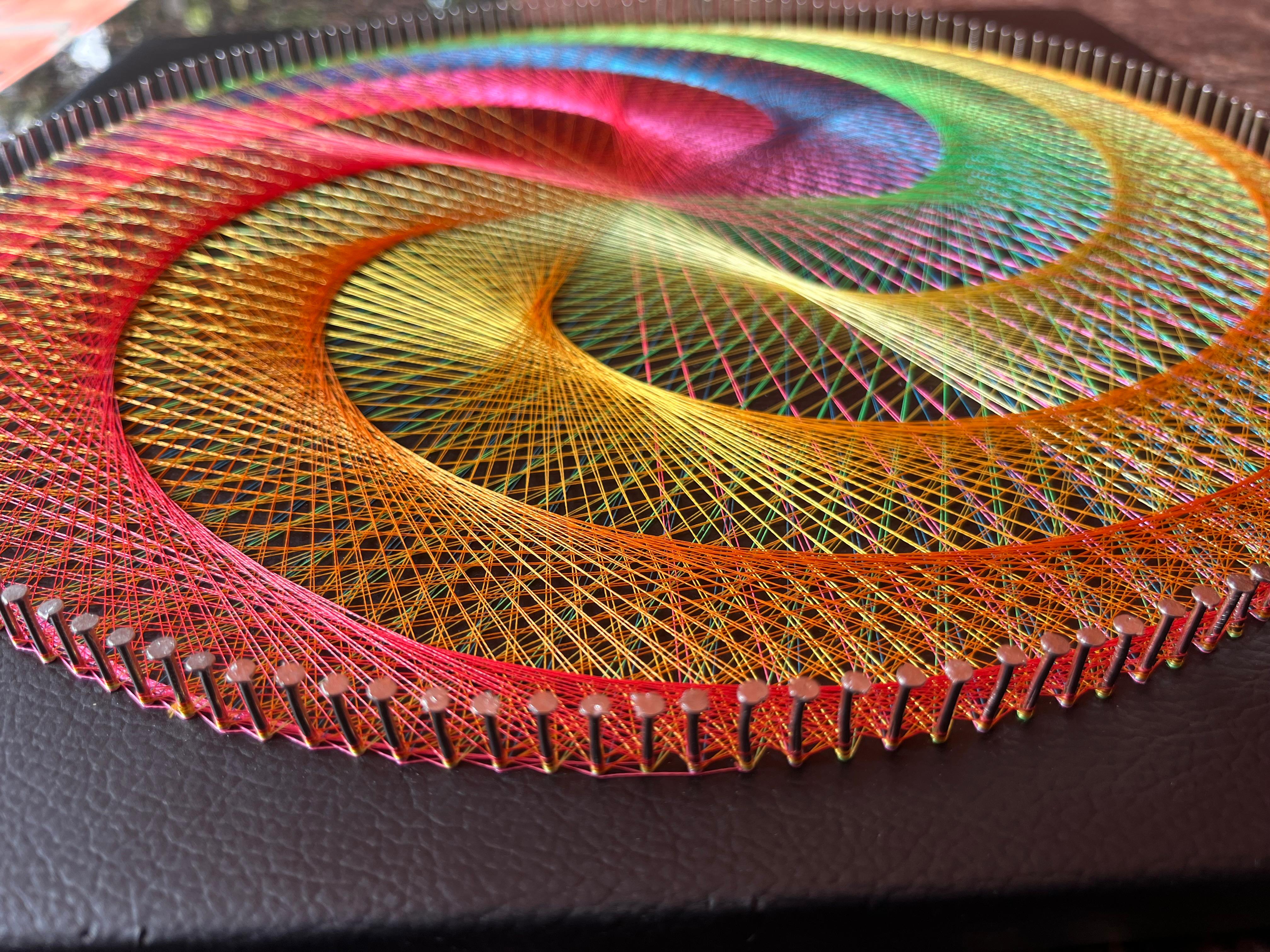 DIY String Art Mandala