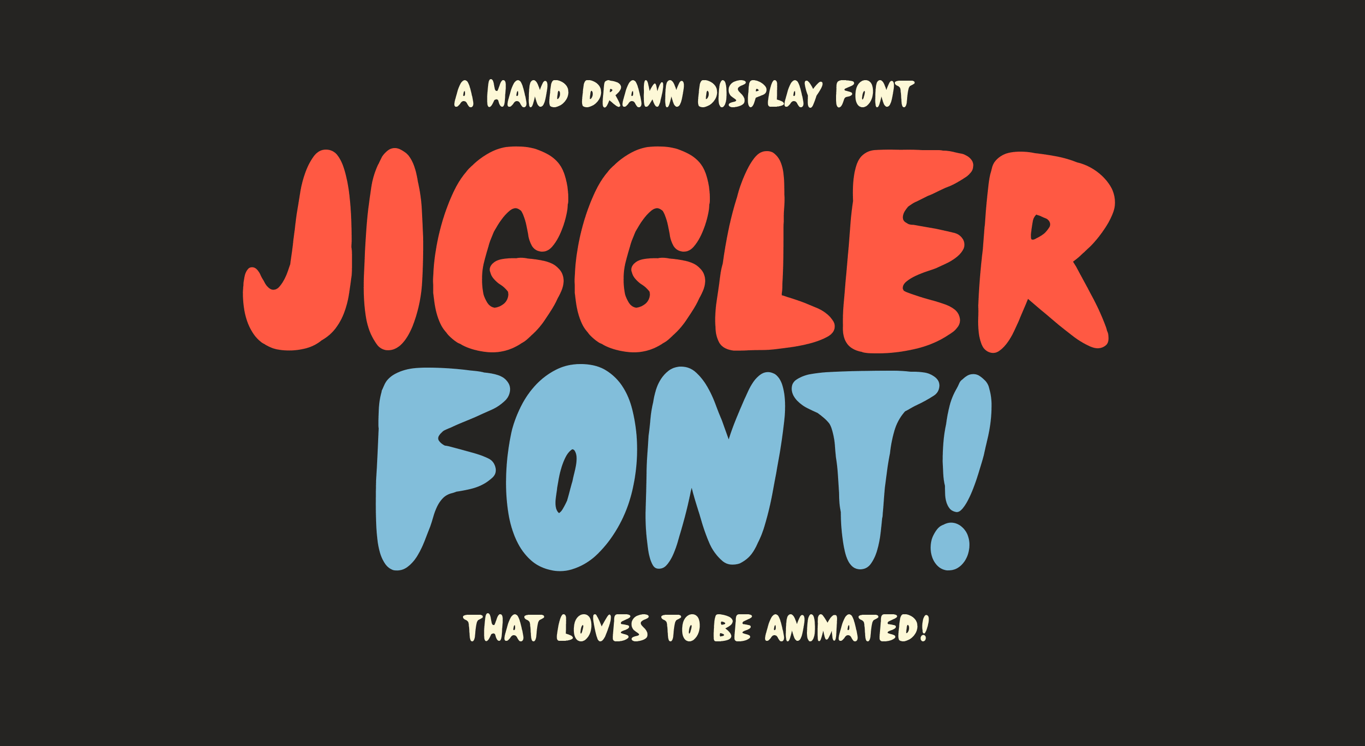 Jiggler Font