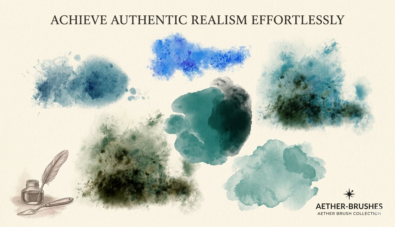 Ultimate 50+ Watercolour Brushes for Procreate