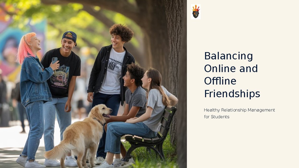 Balancing Online and Offline Friendships – | Buy Educational Products ...
