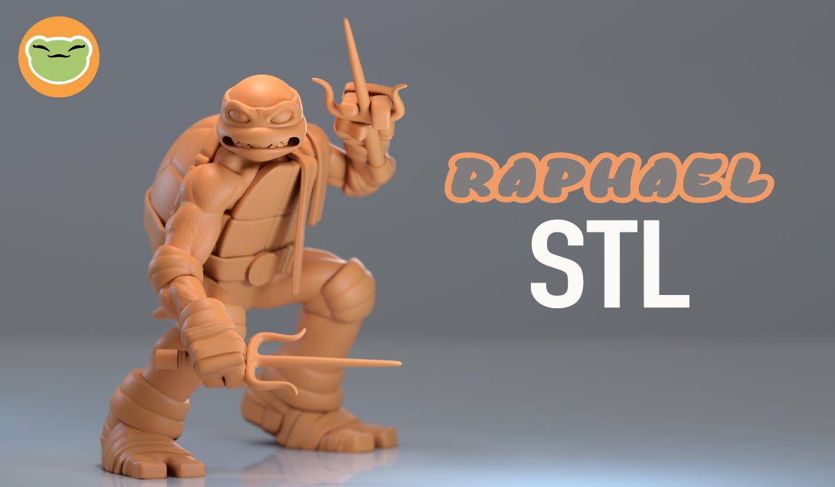 Raphael | STL | TMNT