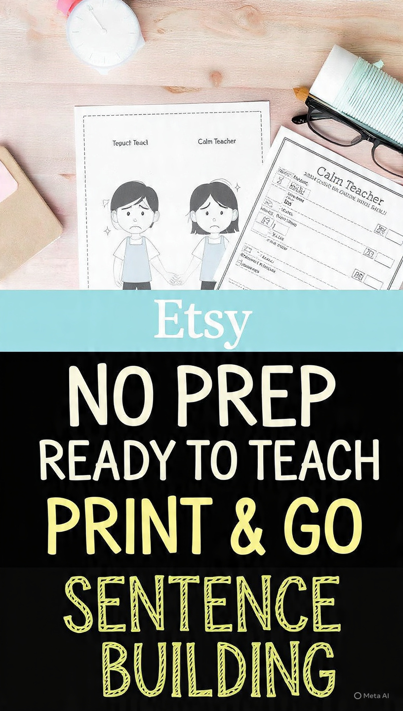 READY-TO-TEACH SENTENCE BUILDING POWER PACK