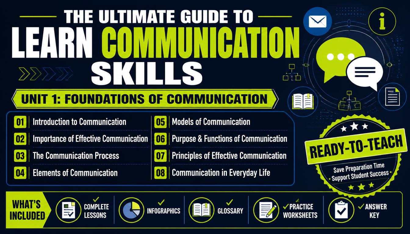 Foundations of Communication