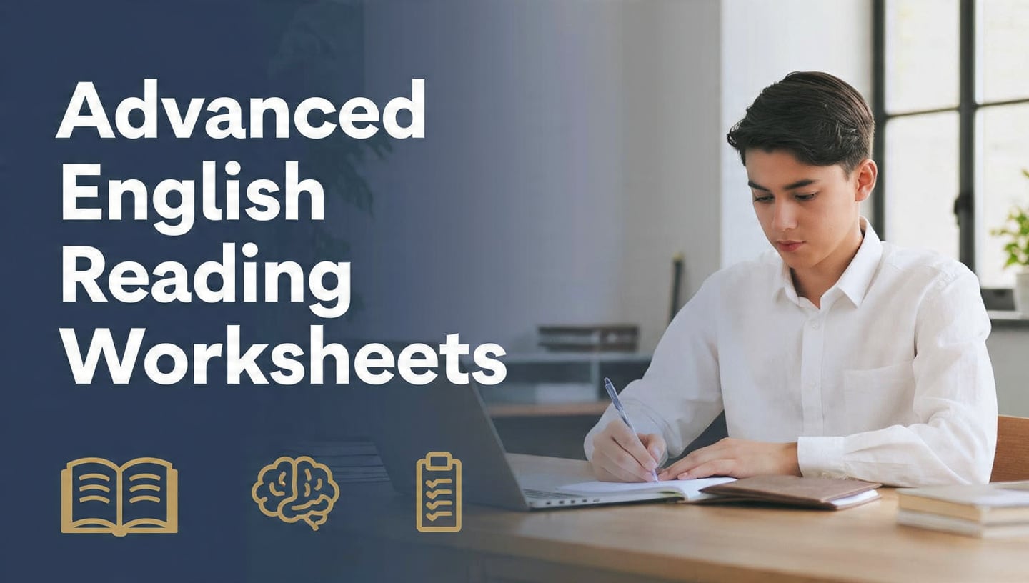 Boost Reading Comprehension: Worksheets