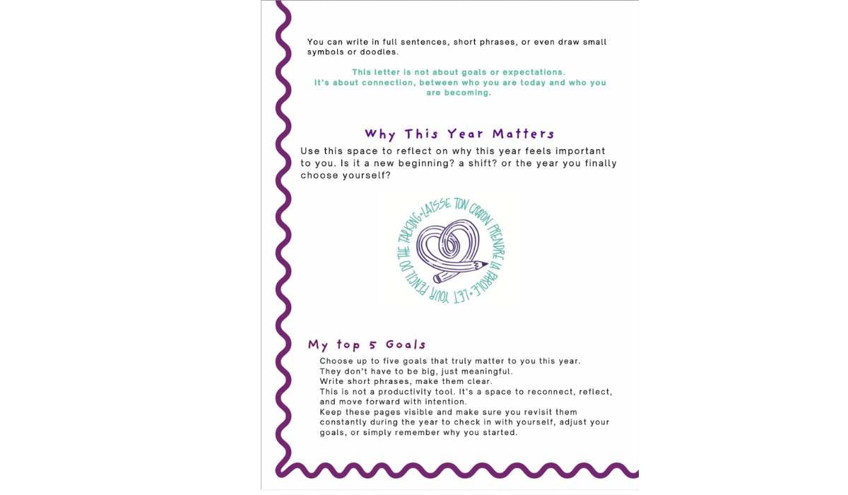 Reflection & Goal-Setting Booklet