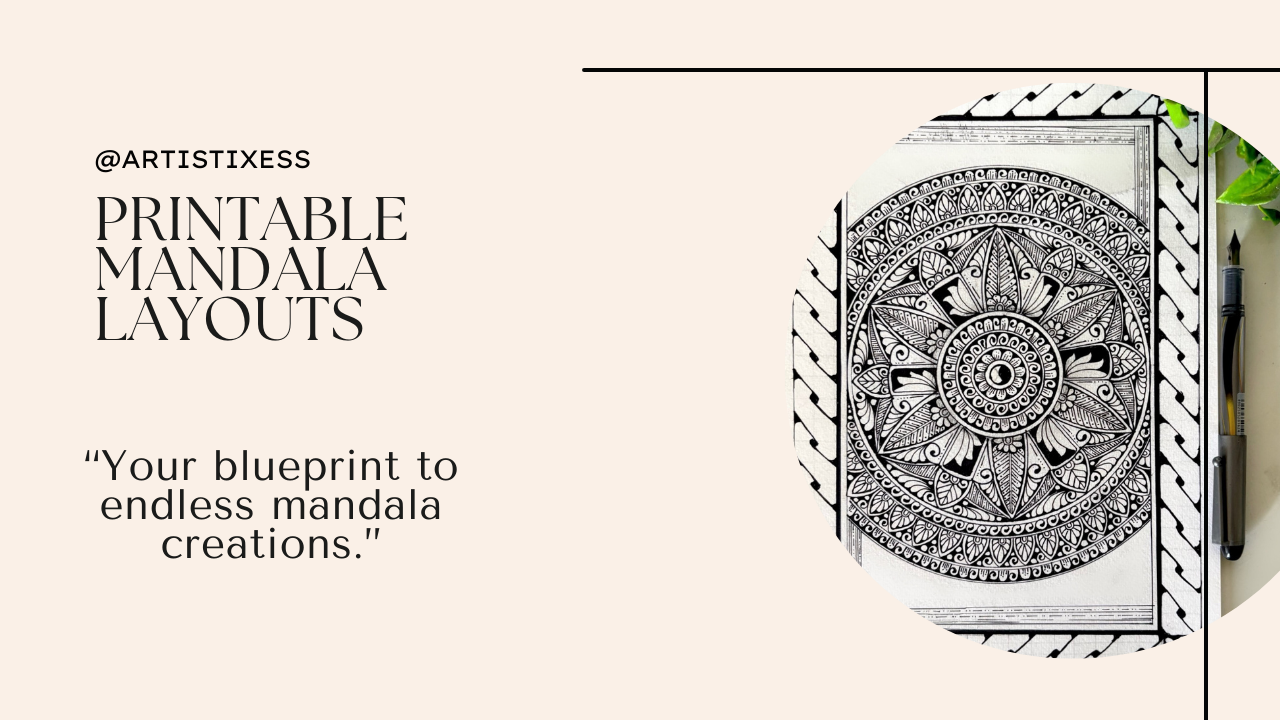 Printable Mandala Layouts