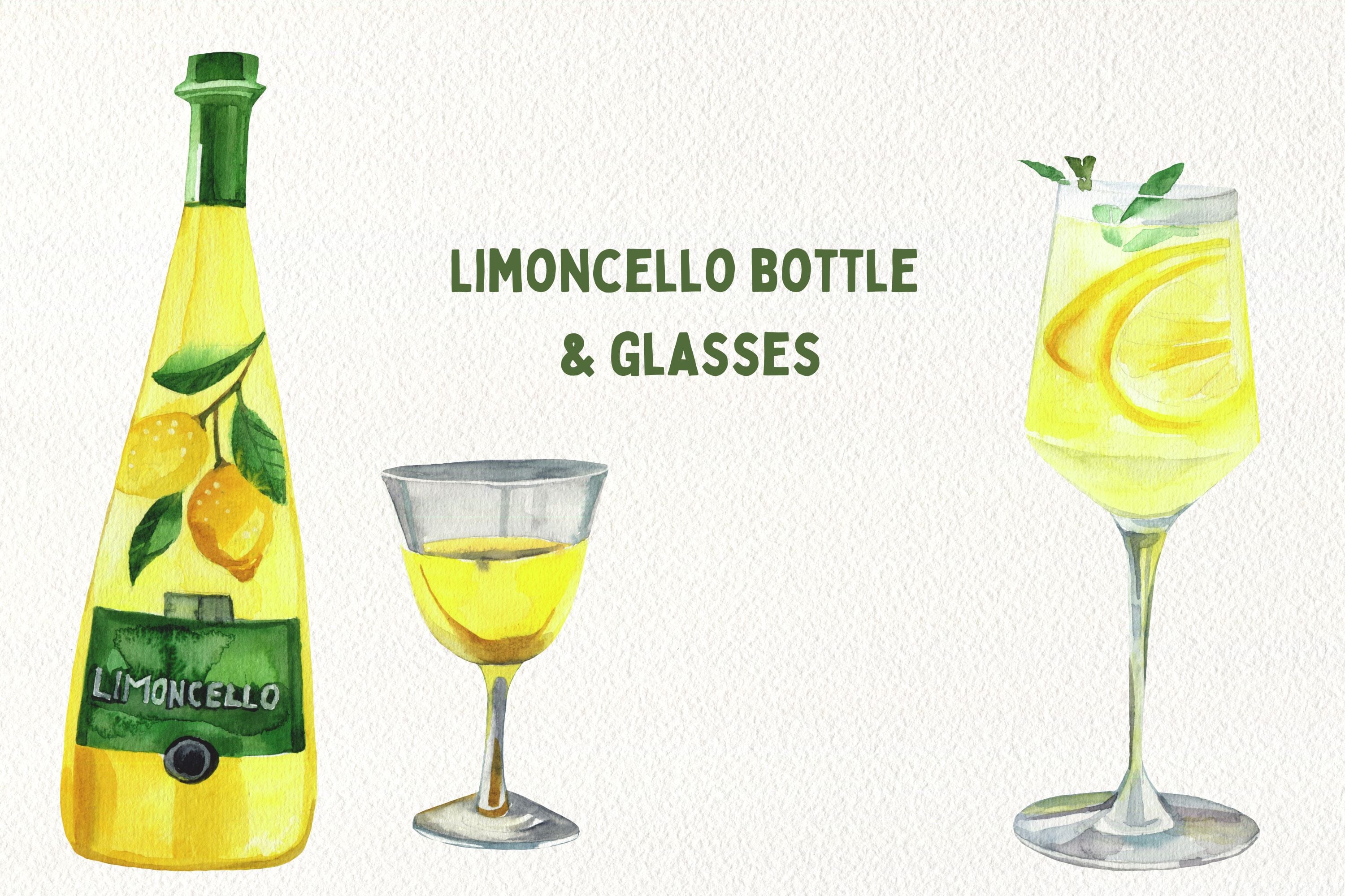 Watercolor Juicy Hand-Painted Lemons Clipart