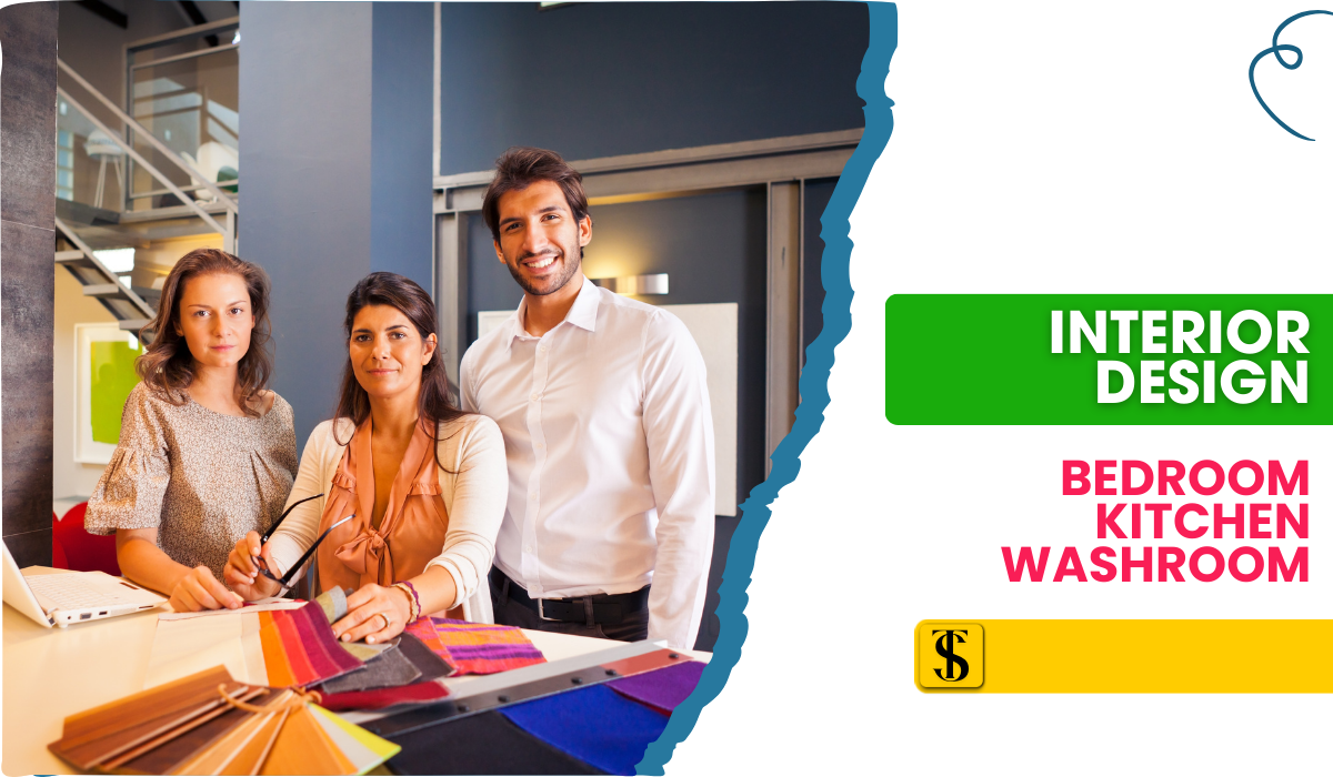 Interior Design: Bedroom, Kitchen & Washroom