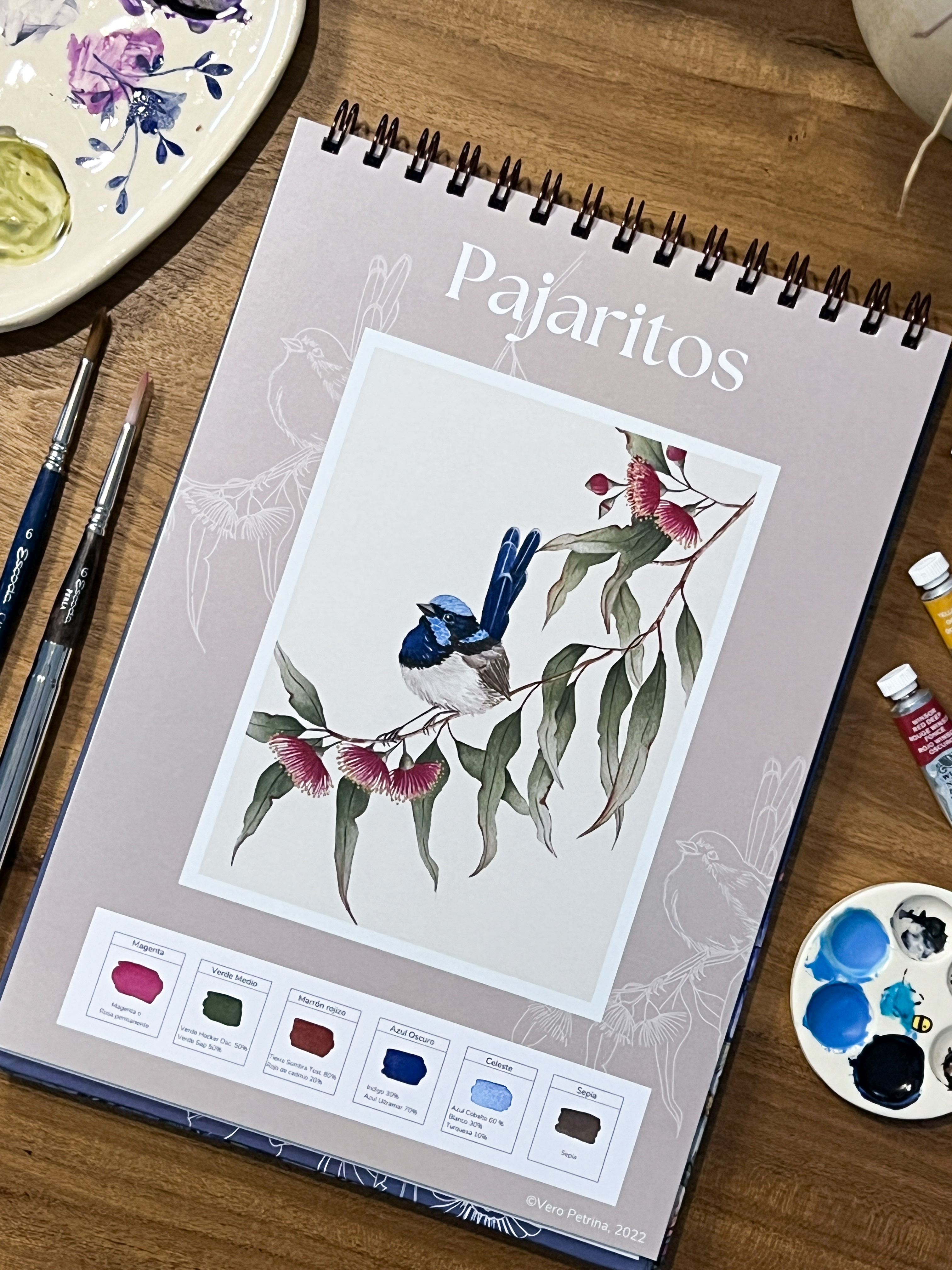 Nature to share - Botanic illustrations to paint