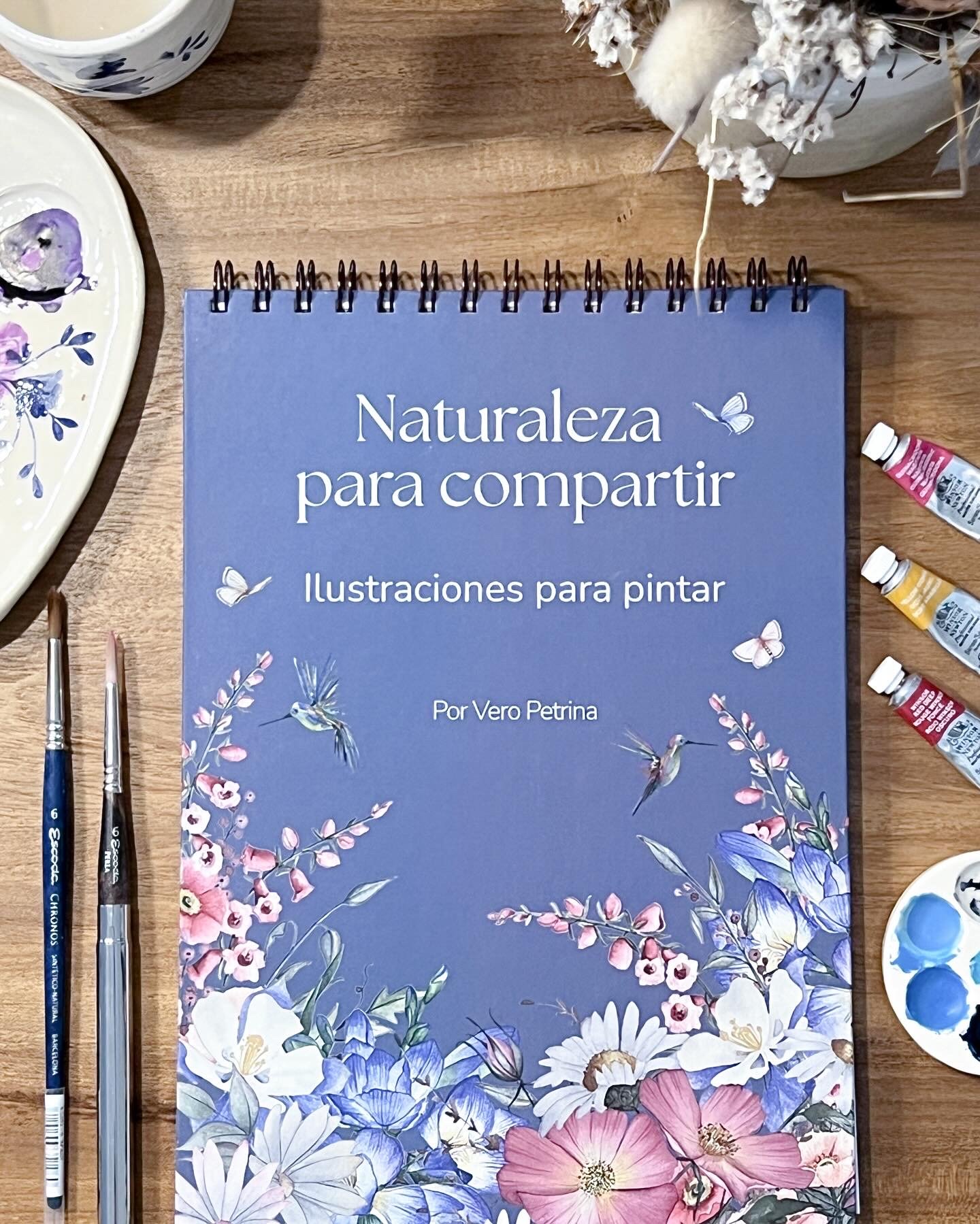 Nature to share - Botanic illustrations to paint