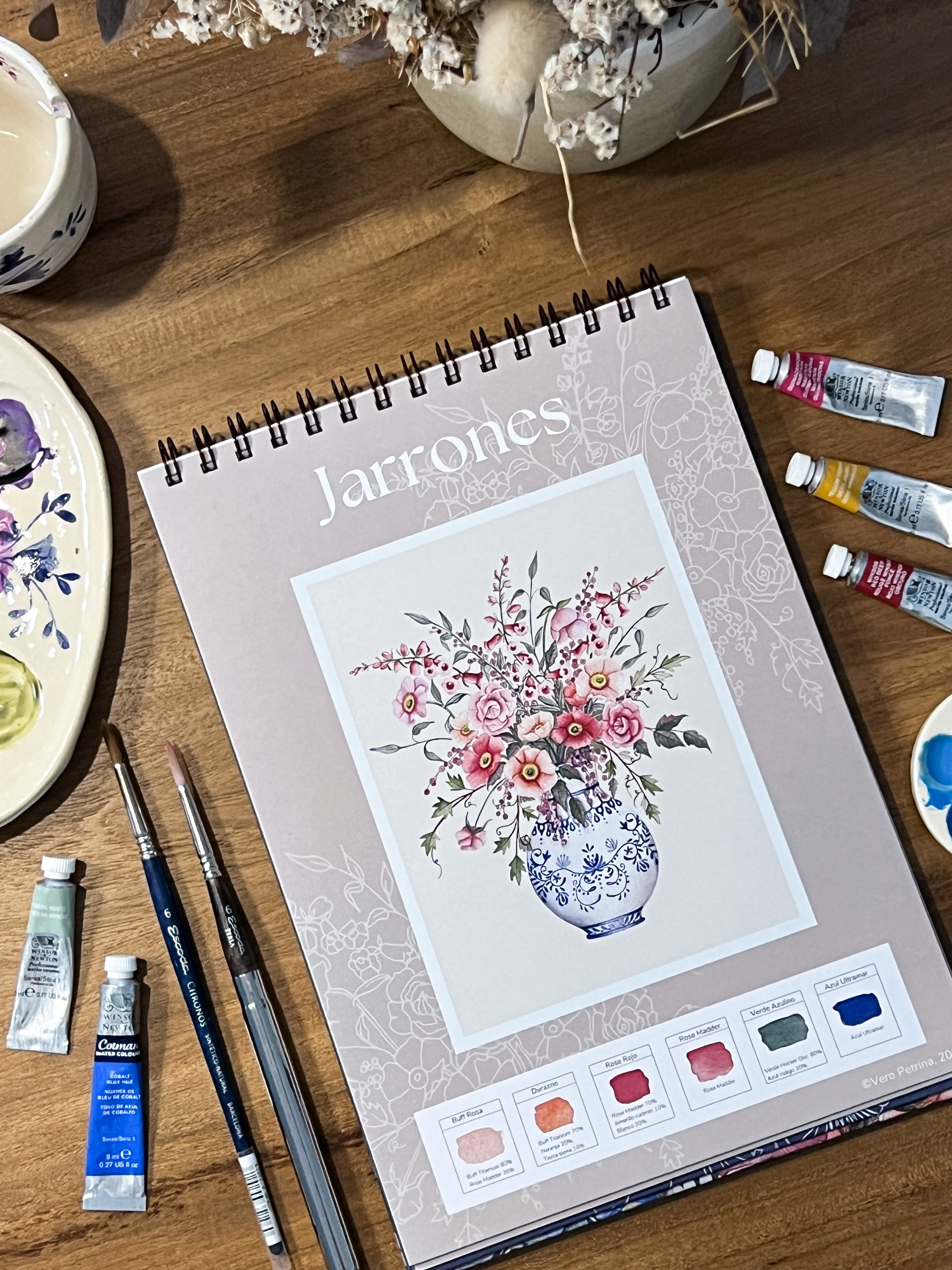 Nature to share - Botanic illustrations to paint