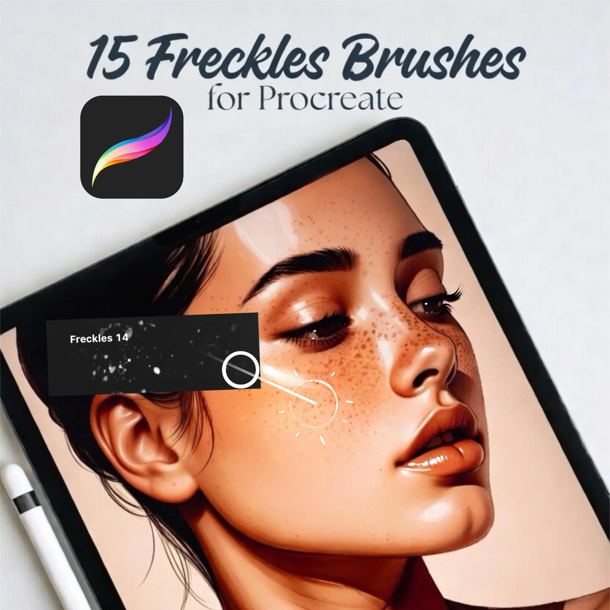 Freckles Brushes for Procreate