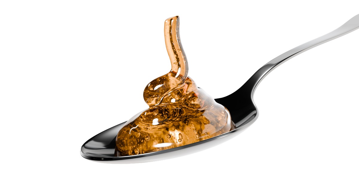 Honey Viscous Animation and Simulation on Spoon 3D