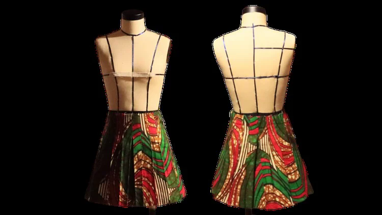 How to Make a Pleated Skirt From Start to Finish