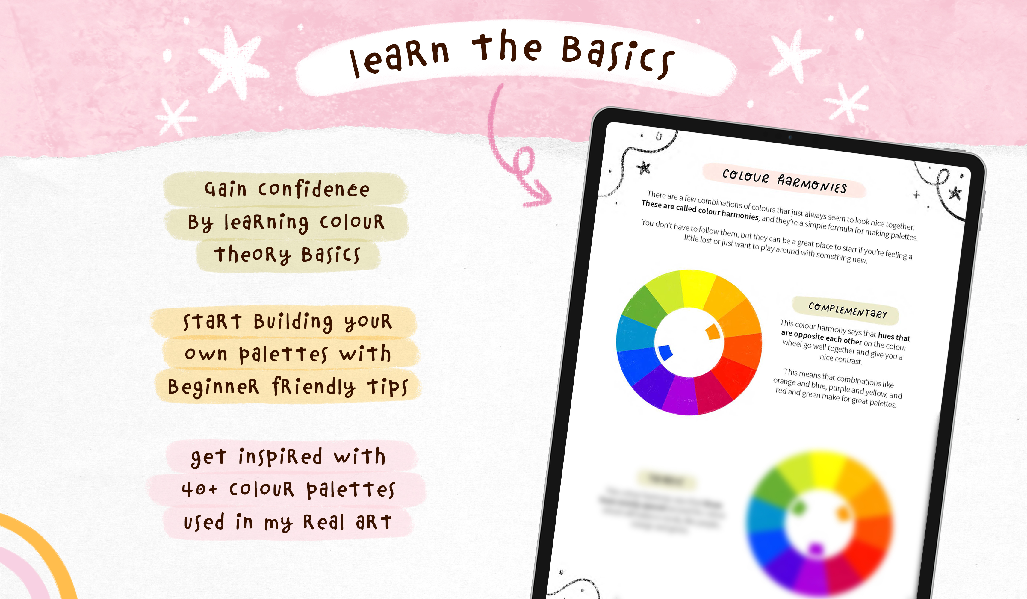 40+ Jpg Colour Palettes for Artists (PDF guide)