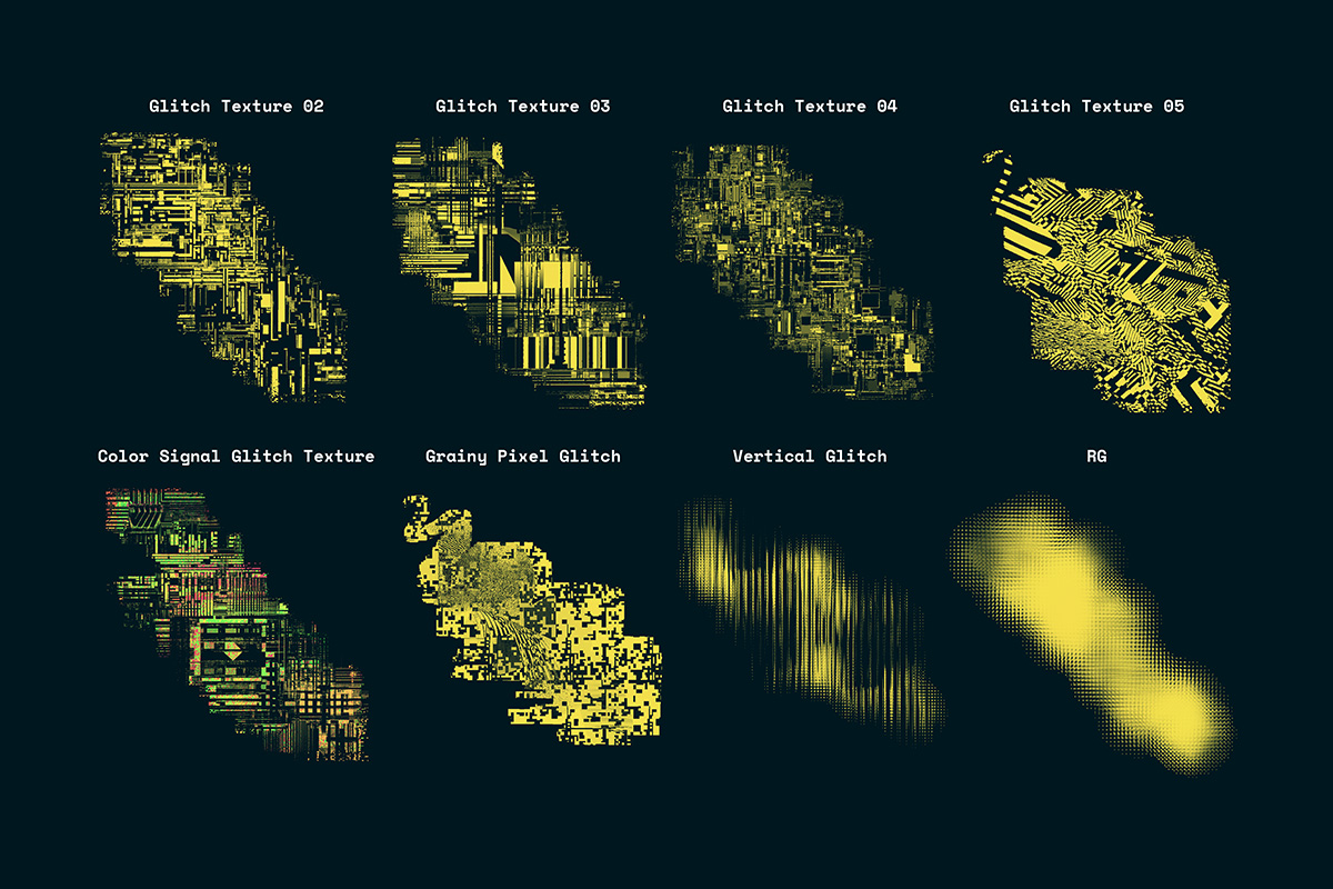 Digital Decay - Glitch and Pixel Brushes