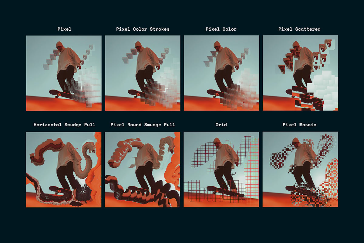 Digital Decay - Glitch and Pixel Brushes