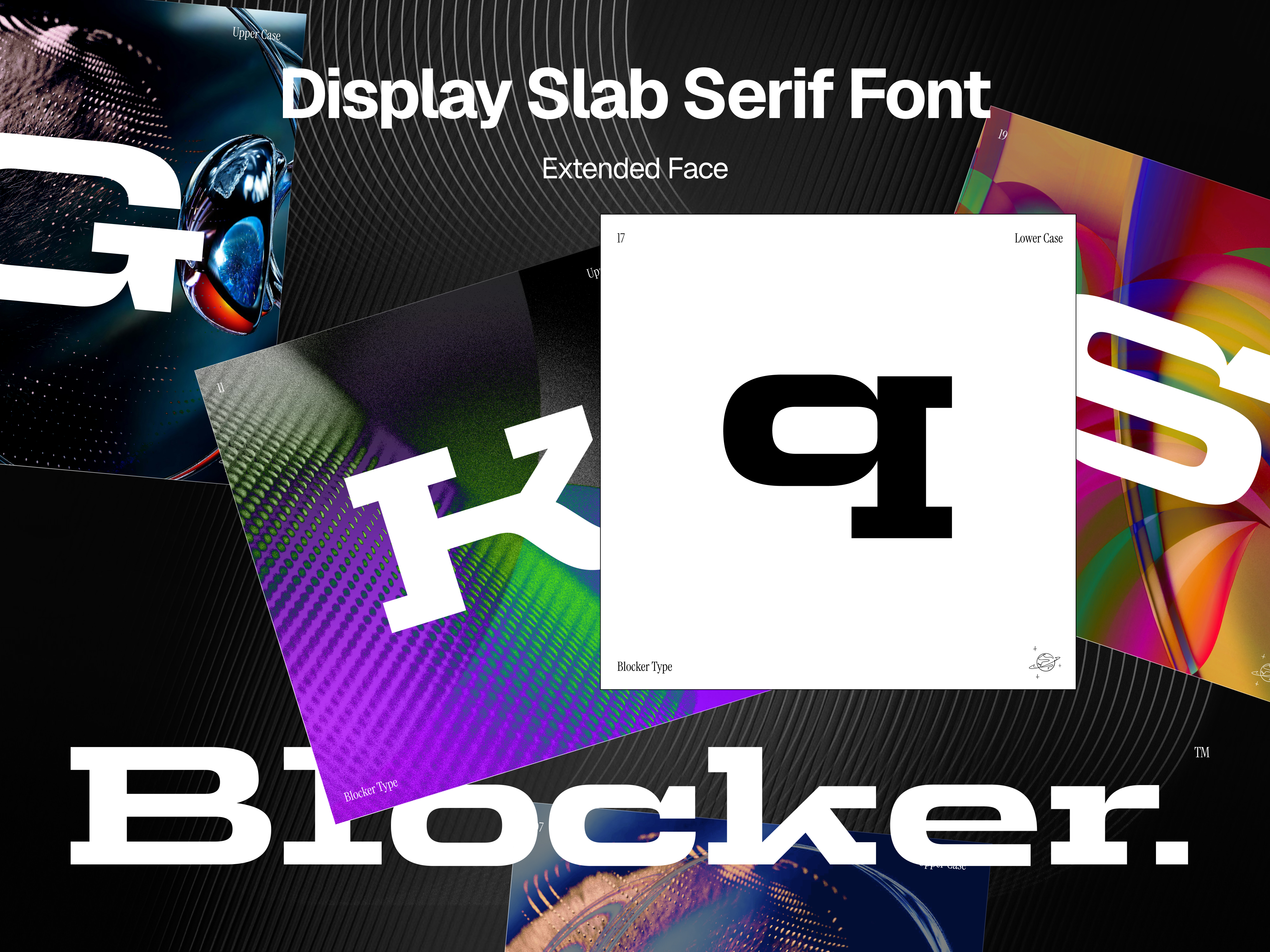 Font: Bold Slab Serif "Blocker"