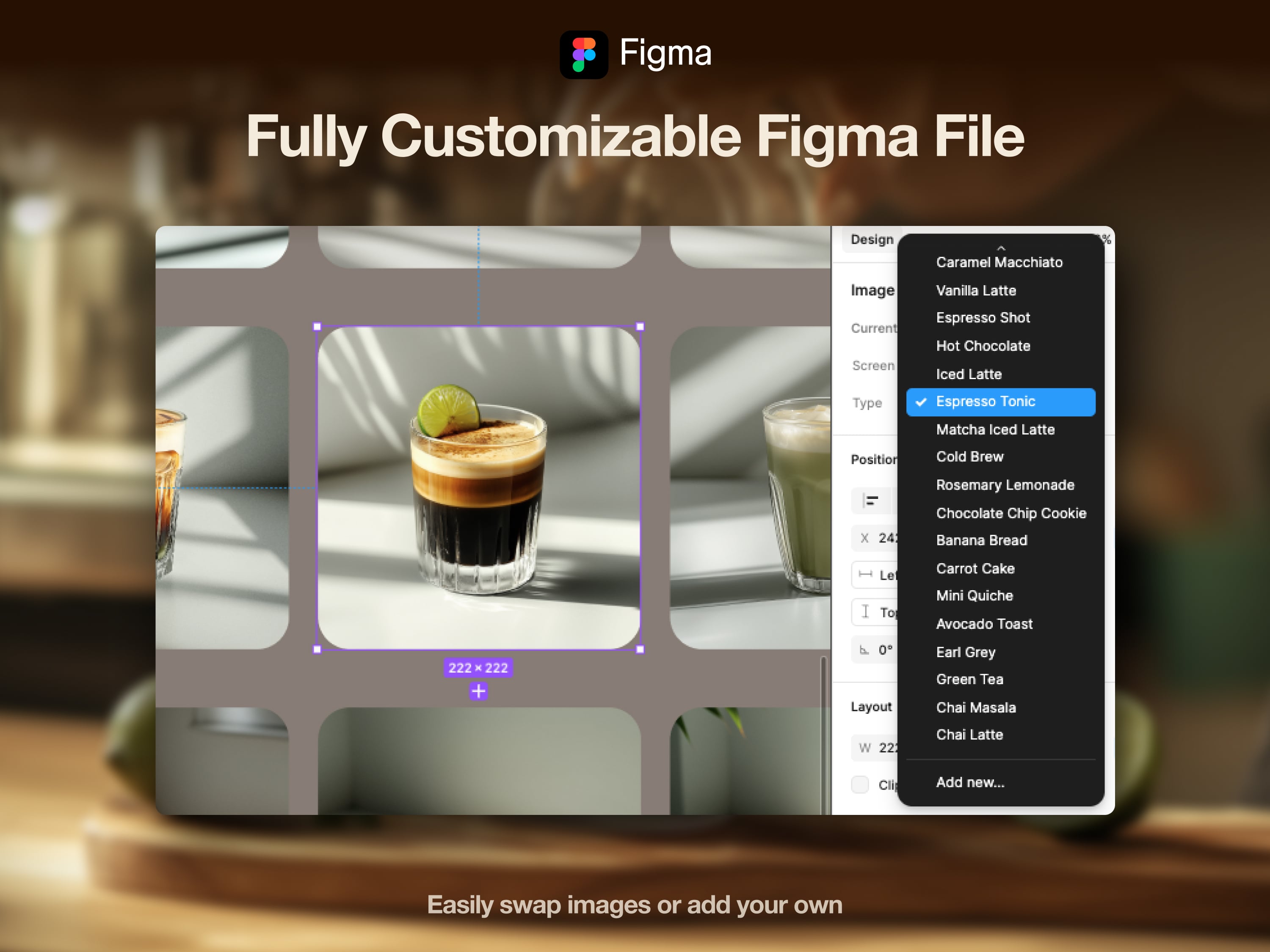 Figma Template CoffeeShop Website
