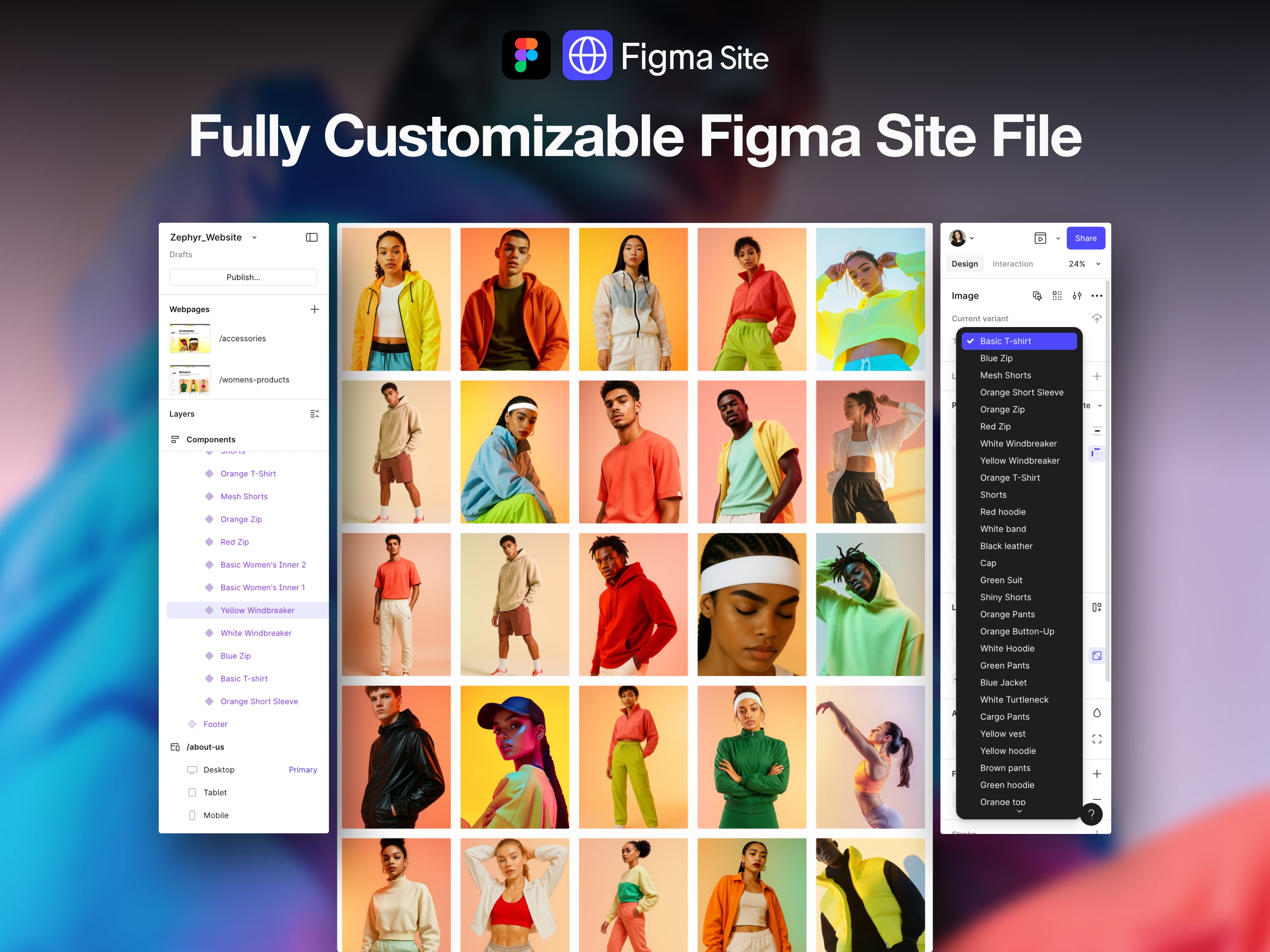 eCommerce FigmaSite Website