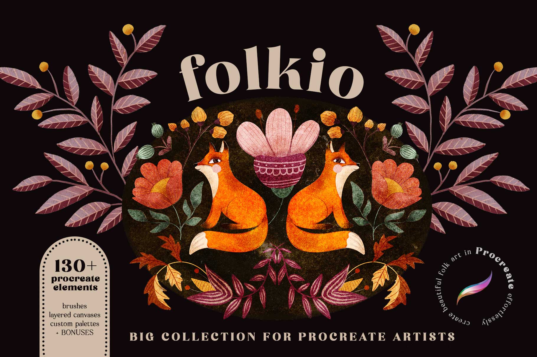 Procreate Folk Art Toolbox