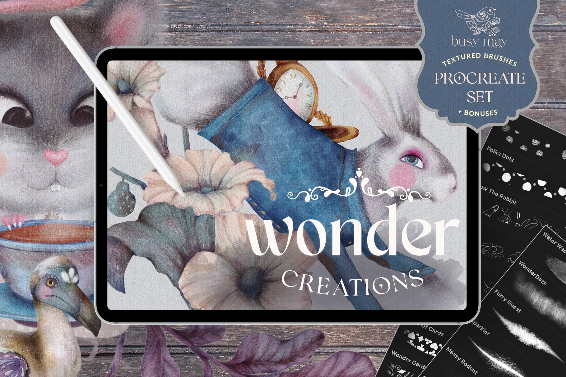Big Set for Procreate: Brushes and much more