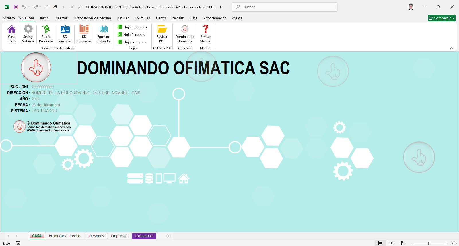 Cotizador Inteligente en Excel Con integración API
