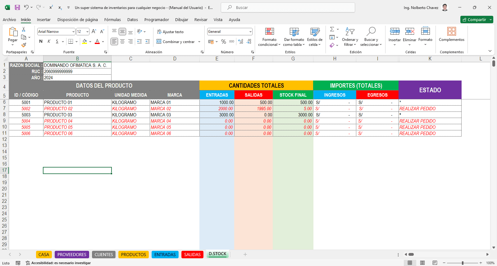 Control de Inventarios para cualquier Negocio
