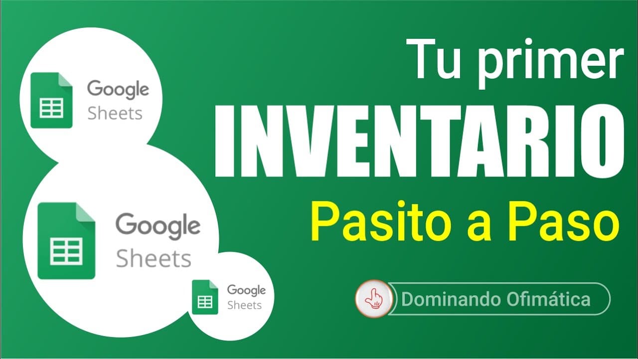Control de Inventarios en Google Sheets Automático