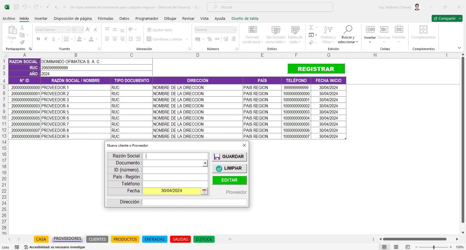 Control de Inventarios para cualquier Negocio