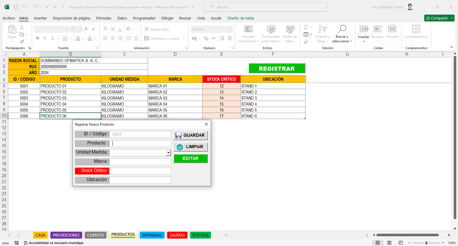 Control de Inventarios para cualquier Negocio