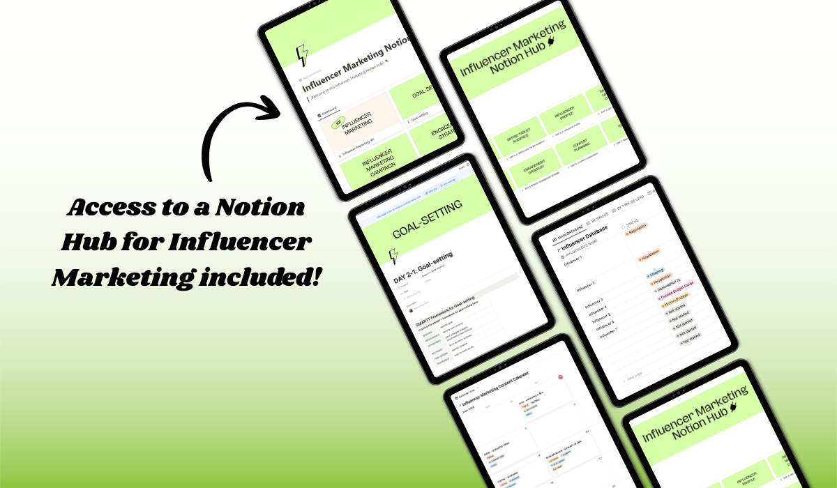 7-day Influencer Marketing Launchpad