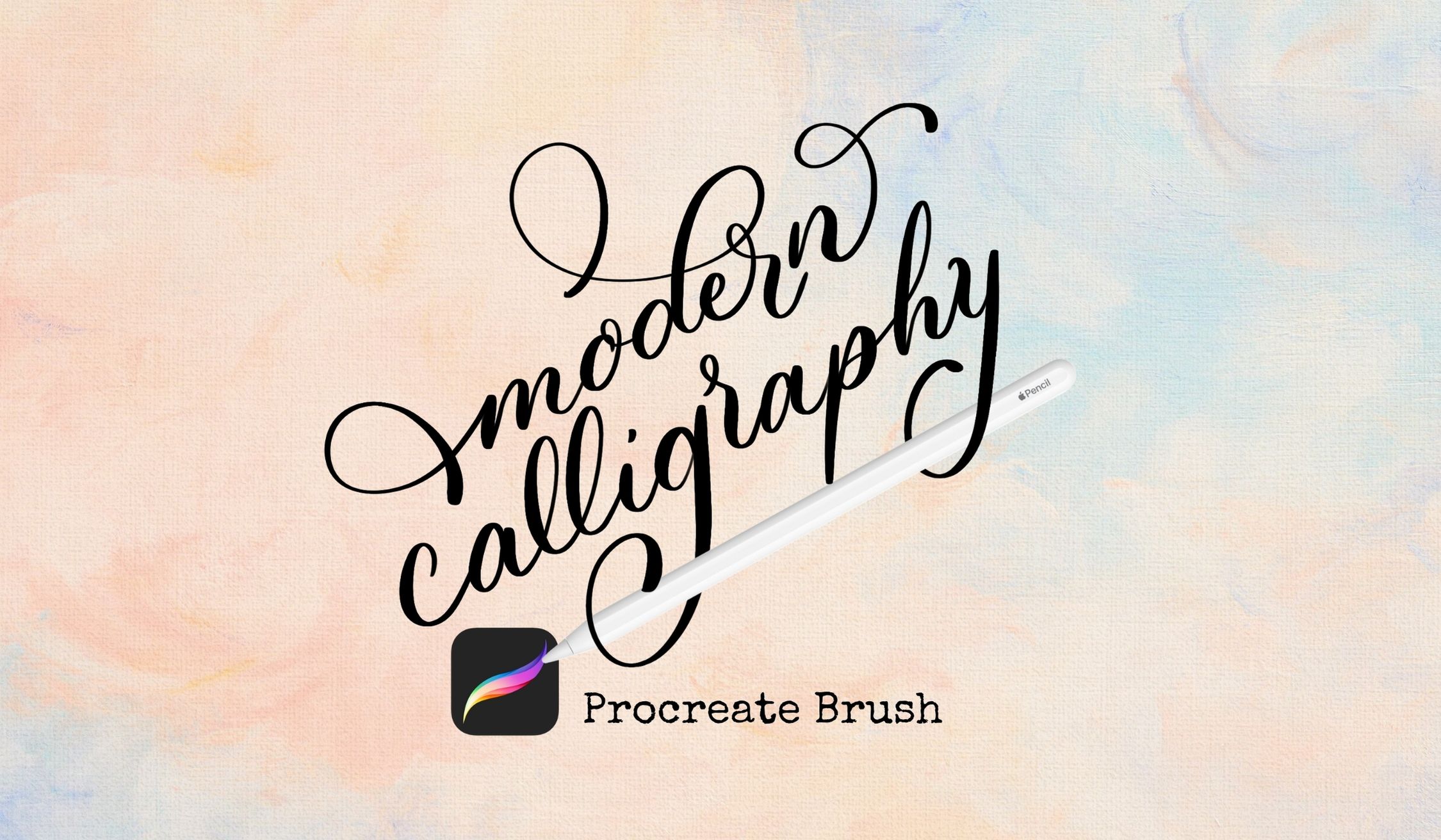 Modern Calligraphy Procreate Brush